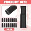 16 Pcs Silicone Tips for Metal Straws Reusable Silicone Straw Tips Metal Straw Tip Straws Covers Cap for 0.32" (8mm) Diameter Stainless Steel and Glass Strawes Black view 2