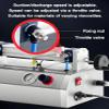 Hiedmeil Filling Machine, Manual/Automatic for Various Viscosities, 40L Large Hopper, Filling Error 1%, Paste Liquid Loading Pump, Volume 20-200ML view 3