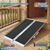 HYUNAN METHOD 4FT Portable Wheelchair Ramp (Using 4-12''), 800LBS Capacity view 2