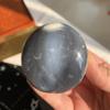 104g Orca Agate Palm Stone | Hand-Carved Killer Whale Sculpture for Strength & Family Bonds | Polished Worry Stone for Stress Relief & Ocean Energy | Unique Animal Totem & Desk Companion view 2