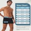 Carer Men's Washable Incontinence Underwear - 160ml Viscose from Bamboo Leak Proof Boxer Briefs - Reusable Bladder Control Panties for Sports (3XL, 5-Pack Black) view 4