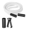16 PCS Black Cord End Caps, Metal Shoe Lace Tips Replacement Ends Fold-Over Cord Ends Bells Tips Ribbon Ending Clasp Paracord End Caps for DIY Repairing and Design, Tassel, Lanyard, Hat, String view 4