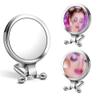 Magnifying Makeup Handheld Vanity Folding Hand Pocket Compact Make up Tools view 4