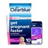 Clearblue Smart Ovulation Test - 10 Ovulation Tests. Identify & Track Your Fertile Days, Get Pregnant Faster, Accurate LH Test, Easy to Use at Home, Free Period Cycle Tracker App Required to use view 1