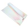 TEHAUX Iridescent Cellophane Wrap Roll 56cm X 10 Yards, Rainbow Floral Cellophane Paper Sheets for Bouquet and Basket Wrapping, DIY Decorative Wrapping Paper for Birthdays and Crafts view 1