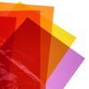 Healvian 21pcs A4 Colorful Cellophane Paper Sheets Candy Wrappers DIY Craft Supplies 7 Colors for Preschool Light-transmitting Wrapping view 3