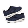 Diabetic Shoes for Men and Women, Slip-On Orthopedic Walking Shoes with Breathable Canvas Upper, Comfortable Lightweight Casual Shoes for Edema, Plantar Fasciitis, Wide Feet Blue view 2