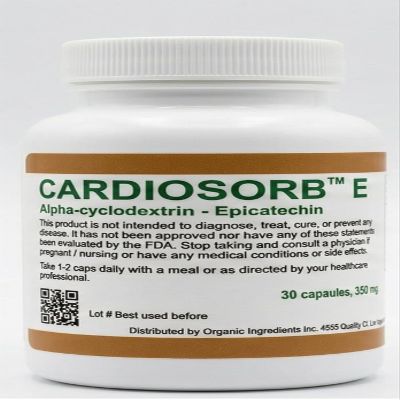 Cardiosorb Alpha-Cyclodextrin - Epicatechin (30)
