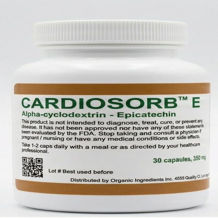 Cardiosorb Alpha-Cyclodextrin - Epicatechin (30)