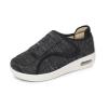 Diabetic Shoes for Men and Women, Slip-On Orthopedic Walking Shoes with Breathable Canvas Upper, Comfortable Lightweight Casual Shoes for Edema, Plantar Fasciitis, Wide Feet view 1