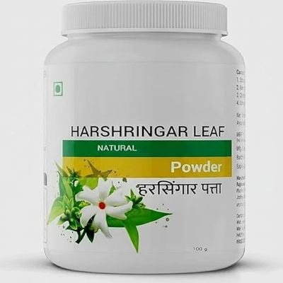 100GM | Natural and Fresh Parijat Leaf Powder | Boosts Immunity & Improves Skin Quality