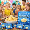 Marshmallow Rice Crispy Treats 60 Square Sweet Packs | Individually Wrapped Party Snack for Kids, Birthday, Easter, Camping, Classroom Exchange, Gift Giving, After School Treat view 2