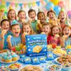 Marshmallow Rice Crispy Treats 60 Square Sweet Packs | Individually Wrapped Party Snack for Kids, Birthday, Easter, Camping, Classroom Exchange, Gift Giving, After School Treat view 4