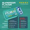 POWR Energy Mints, Wintergreen Flavor - 24 Mints, 40mg Caffeine per Mint, Sugar Free, Zero Calories, No Aspartame - Pocket Energy for Pre-Workout, Cycling, Running, Endurance - Focus & Energy - 4PK view 3