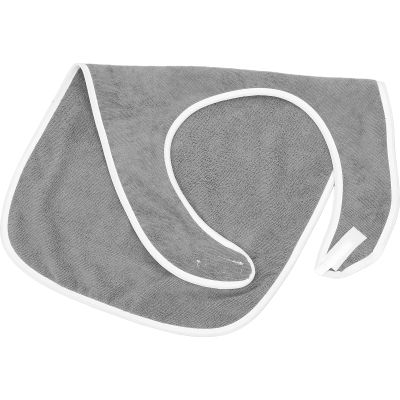FOYTOKI Adult Bib for Seniors and Men Adjustable Waterproof Feeding Protector Bandana with Stain-resistant Fabric for Dining and Daily Care