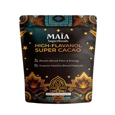 Maia Ceremonial Cacao | Super Cacao | High Flavanols | Supports Healthy Blood Pressure, Cardiovascular Wellness | Theobromine