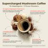 10 Kinds Mushroom Coffee with Probiotic(Lion's Mane, Cordyceps, Turkey Tail & Other), Ashwagandha Instant Coffee Mushroom Supplement for Better Energy, Gut Health 210g 7.41oz view 3