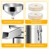 DNEPEI 1100W Heavy-Duty Peanut Butter Maker with Detachable Parts & Solid Lockers - Easy Clean Commercial Grain Grinder for Groundnut, Sesame, Almond, Spices, 33lb/h Capacity view 2