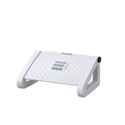 1pc Foot Rest with 3 Massage Rollers, Adjustable Foot Rest for Under Desk at Work, Ergonomic Foots Stool for Under Office Desks(Gray)