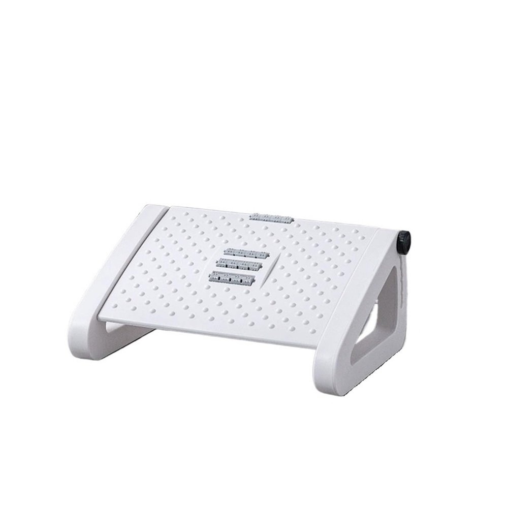 1pc Foot Rest with 3 Massage Rollers, Adjustable Foot Rest for Under Desk at Work, Ergonomic Foots Stool for Under Office Desks(Gray)