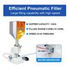 Zoienu Stainless Steel Pneumatic Filling Machine for Honey, Tomato Sauce, Lip Gloss, and Cream Precision Control for Accurate Fills in Cosmetics and Food (10) view 3