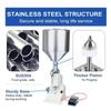 Zoienu Stainless Steel Pneumatic Filling Machine for Honey, Tomato Sauce, Lip Gloss, and Cream Precision Control for Accurate Fills in Cosmetics and Food (10) view 4
