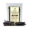 1lb Bulk Vanilla Beans Grade A | Whole Vanilla Beans for Making Extract, 5-6 Inches | Perfect for Homemade Extract, Powder, Baking & Desserts | Non-GMO. by NYVanilla view 1