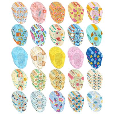 150 Pcs Adhesive Eye Patches for Kids Disposable Breathable Eyepatch for Amblyopia Lazy Eye 25 Styles Colorful Breathable Adhesive Bandages for Adults (Style-C)