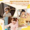150 Pcs Adhesive Eye Patches for Kids Disposable Breathable Eyepatch for Amblyopia Lazy Eye 25 Styles Colorful Breathable Adhesive Bandages for Adults (Style-A) view 3