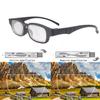 AOLEKS Adjustable Glasses Dial Vision Adjustable Focus Reading Glasses Anti Blue Light for Men Women view 2