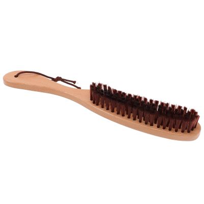 Kichvoe Dust Removal Brush for Clothes and Furniture with Solid Wood Handle, Soft Bristles Household Dusting Tool for Home Cleaning and Fabric Care