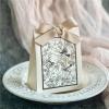 20pcs Elegant Flowers Birds and Forest Wedding Candy Box with Wooden Ring - DIY Favors for Birthday Parties and Jewelry Gift(Red) view 3