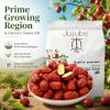 DGYLHBJ 1.1LB Premium Jujube Dates, Chinese Red Dates, 100% Natural Dried Dates No Added Sugar, Superfood for Tea, Baking, Cooking Without Additives, Nutrient-Rich Jujube Snacks, (Small Date-1.1LB) view 3