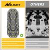 Nilight Recovery Off-Road Traction Boards 2Pcs 43"L x 13.3"W with Yellow Teeth for 4WD 4X4 Mud Sand Snow Includes 2PCS Mounting Kit & Carry Bag (Grey) view 4