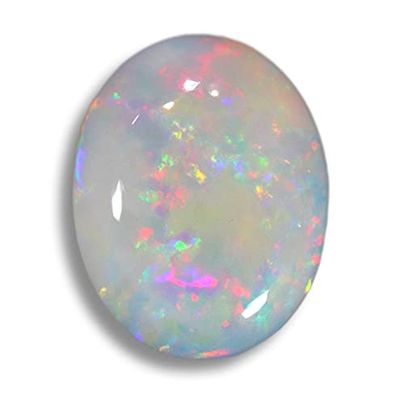 DENMOUS 9.5 Ratti Opal (8.8 Carats) Stone And Certified By Gli Opel Gemstone Unheated And Untreated For Men And Women-DNM01B0C191C8