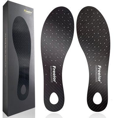 Freeior Carbon Fiber Performance Insole Basketball, Volleyball, Running