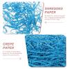 MAGICLULU Raffia Filament Wrinkling Paper Shredded Paper 100g Lake Blue Crinkle Cut Box Filler for Wedding Decor Wrapping Supplies and Packing view 3
