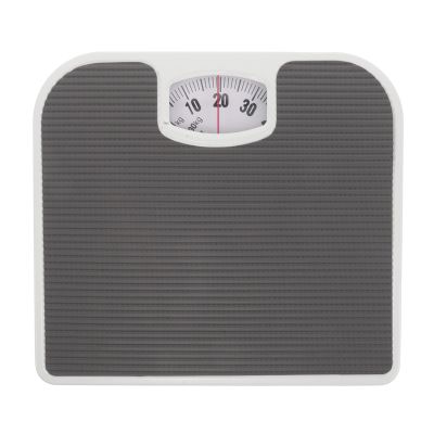 Abaodam Mechanical Body Weight Scale Gray Highly Accurate Analog Bathroom Scale for Home Use Suitable for Elderly and Women