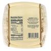 Crumbled Gorgonzola is handcrafted with the freshest milk gathered daily from local farms, and aged 90 days in special caves. During this time, each wheel is pierced with small holes allowing air to penetrate, facilitating the growth of beneficial mo view 4
