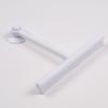 Didiseaon Shower Squeegee for Glass and Car Window, White Soft Rubber Single-Sided Scraper, Bathroom and Vehicle Glass Cleaner Tool for Home and Automotive Use view 3