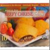 Jamaican Style Beefy Cheese Patties are made with ground beef and real cheddar cheese. Each patty is wrapped with a flaky crust for easy hand-held snacking. [ 50 oz, 3 lb ] view 3