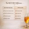 Deluxe Mead Making Kit 1 Gallon Honeywine Kit Home Brewing Kit for Beginners DIY Mead Fermentation Kit with Yeast Nutrients Equipment Homebrew Mead Kit -Must Bee Company view 4