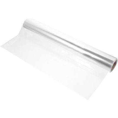 HONMEET Opp Flower Wrapping Paper Roll 44cm X 50m, Bouquet Wrapping Material DIY Floral Supplies, Thin Cellophane Film and Bouquet Packaging