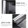 HONMEET Opp Flower Wrapping Paper Roll 44cm X 50m, Bouquet Wrapping Material DIY Floral Supplies, Thin Cellophane Film and Bouquet Packaging view 3