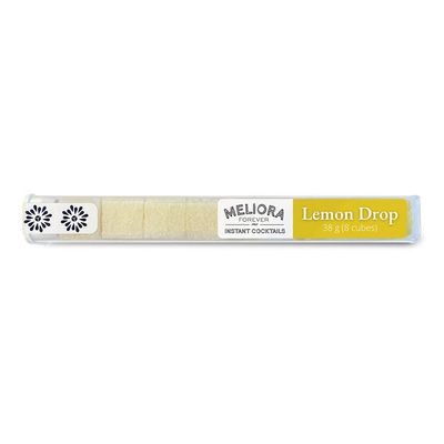 Meliora Forever Lemon Drop Instant Cocktail Cubes, 8 Pack - Just add Vodka - cane sugar, award-winning lemon bitters, triple sec extract