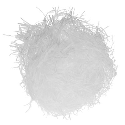 Beaupretty White Raffia Grass Shredded Paper Filler 500g Box Stuffing Paper for Boxes Packaging Case Shreds for Wrapping and Basket Filling for Holidays and Parties