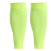 Mumian Sport Training Shin Pads Calf Sleeves, Breathable Protective Gear for Running Soccer Basketball, Fluorescent Green with 3D Compression Support (S) view 1