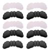 QUMIIRITY 5 Pairs Black Thin Anti-Slip Heel Pads 3mm Thick Wear-Resistant Foot Cushions for High Heels Shoes Comfortable Inserts for Women view 1