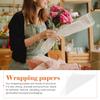 MINAOLULUS 60 Sheets Flower Wrapping Paper Cellophane 45x45cm 2.3 Mil Plastic Floral Wrapping for Florist Bouquet Packaging and DIY Wrap view 3