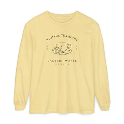 Narnia Tumnus Tea Room Shirt CS Lewis Butter
